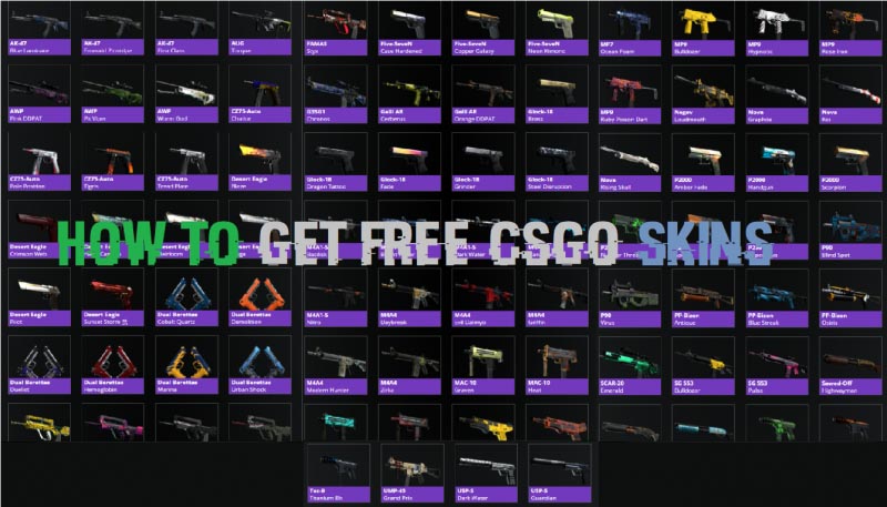Free CSGO Skins Sites: 63 Websites To Get Them