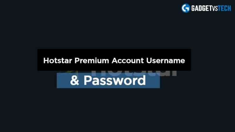 Free Hotstar Premium Account Username And Password 2018