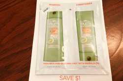 Free Samples : Garnier Sleek & Shine Zero Hair Care 