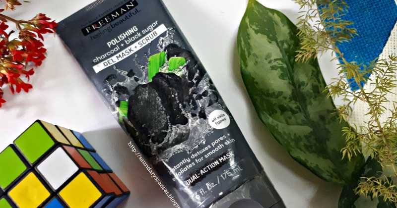 Freeman Feeling Beautiful Polishing Charcoal + Black Sugar Gel Mask And Scrub: Review 