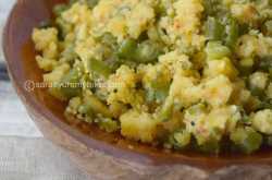 French Beans Usili / Green Beans Usili / Beans Usili ~ SarasYummyBites