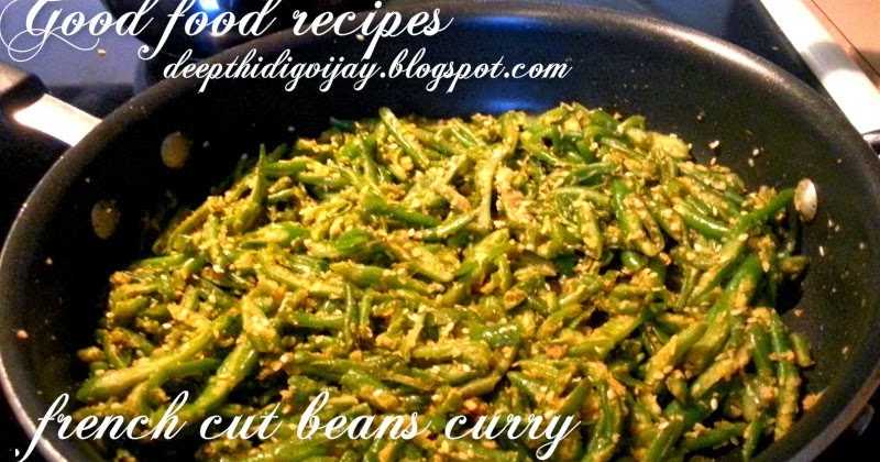 French Style Beans Stir Fry With Sesame Seeds