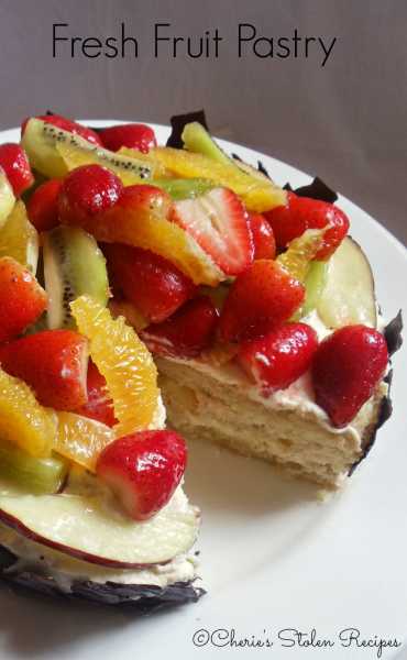 Fresh Fruit Pastry - Project Lavonne