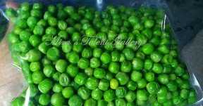 Frozen Green Peas - Tip To Store Fresh Peas For Off Season
