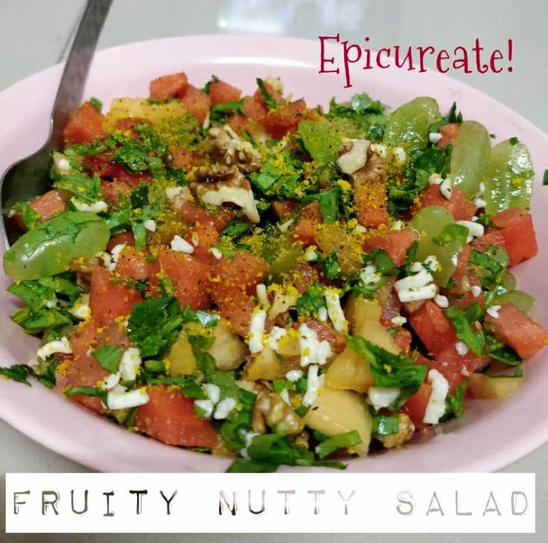Fruity Nutty Salad!