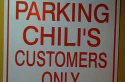Funny Notice @ Chili\