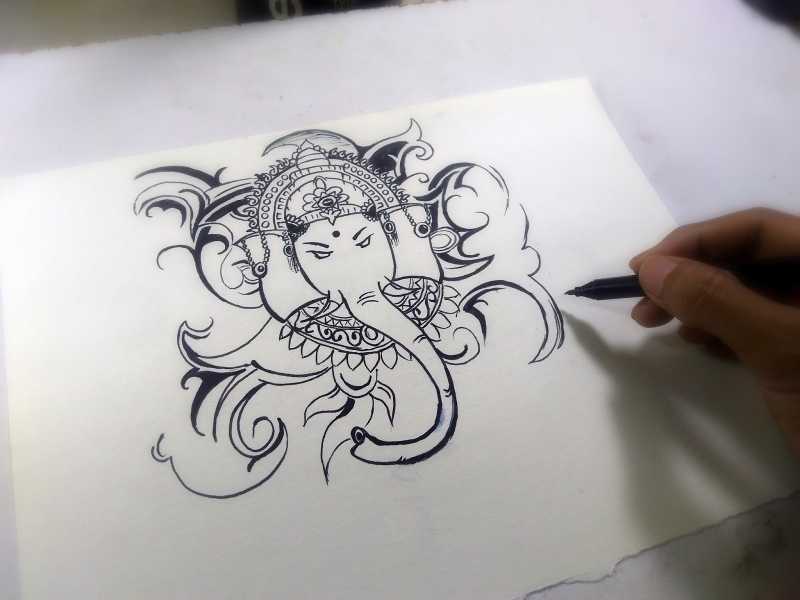 GANESHA SKETCH