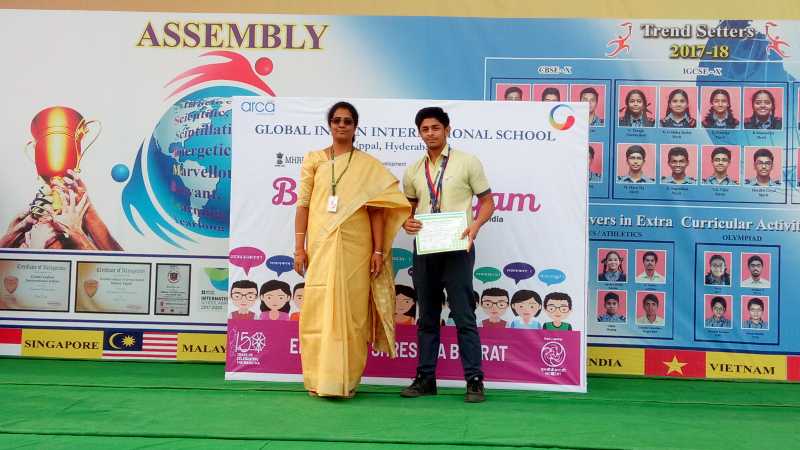 GIIS Student Secured First Position In Open Boxing Tournament