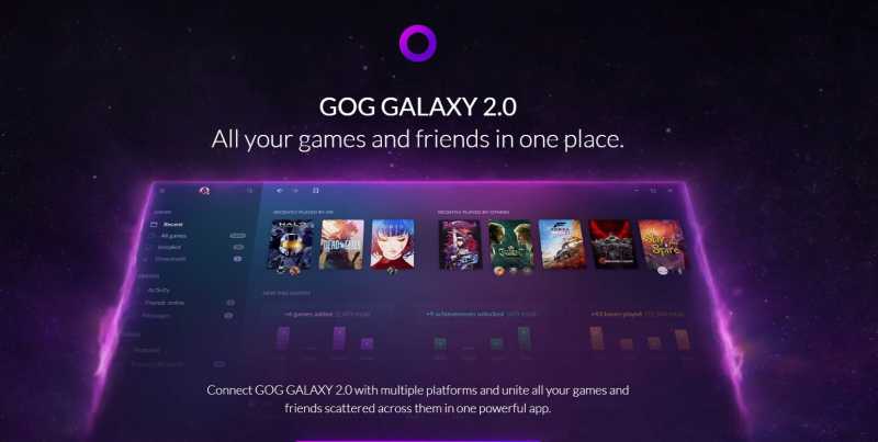 GOG GALAXY 2.0 Closed Beta Is Now Live - IndianNoob