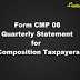 GST CMP 08 For Composition Taxpayers : Facts & Features
