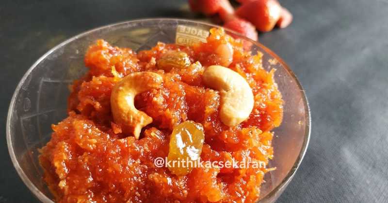 Gajar Strawberry Halwa