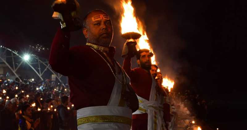 Ganga Aarti Rishikesh- ThroughMyLens