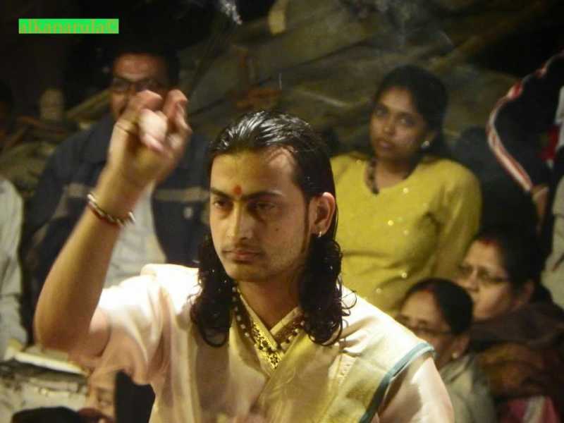 Ganga Aarti (Varanasi , Uttar Pradesh) - Captured In Camera 