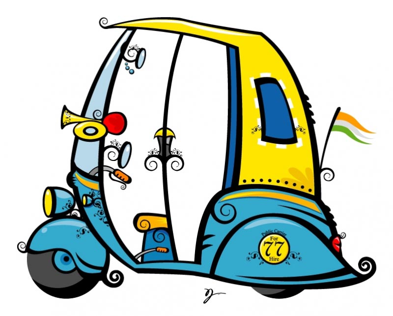 Ganga In An Auto #AtoZBlogging