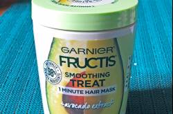 Garnier Fructis Smoothing Treat 1 Minute Hair Mask with Avocado Extract: Review - Colors Of My Life