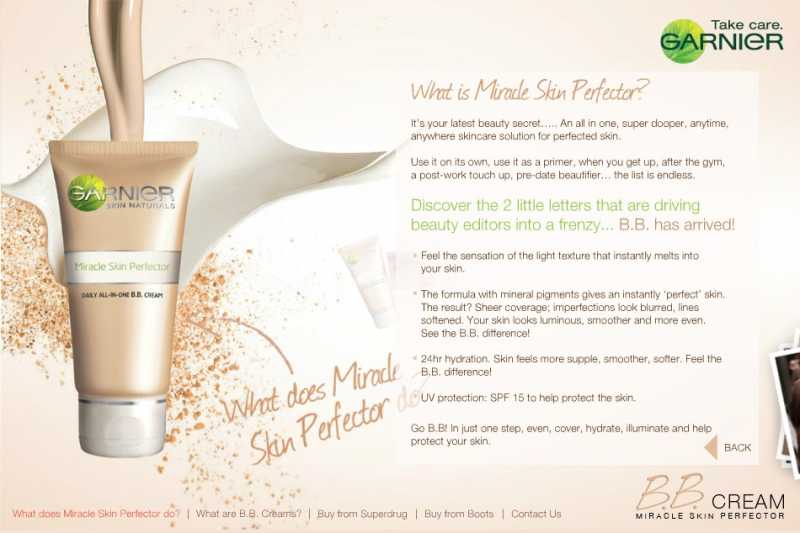 Garnier Miracle Skin Perfector - Daily All-in-One B.B. Cream