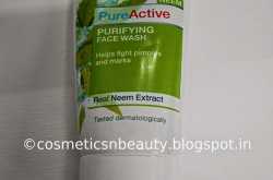 Garnier Pure Active Neem Purifying Face Wash Review