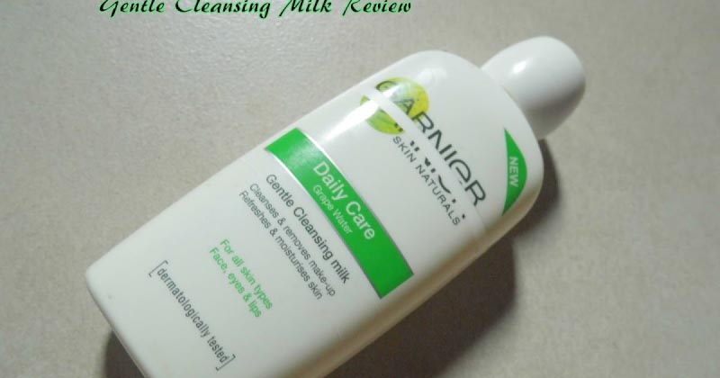 Garnier Skin Naturals Gentle Cleansing Milk Review