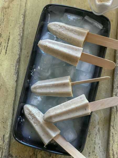 Gasagase Payasa Popsicles : Vegan Poppy Seeds Pudding/Popsicles