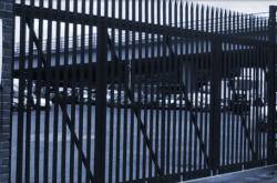 Gates In Northern Ireland - CCTV Belfast - CCTV Northern Ireland - Black & White Security