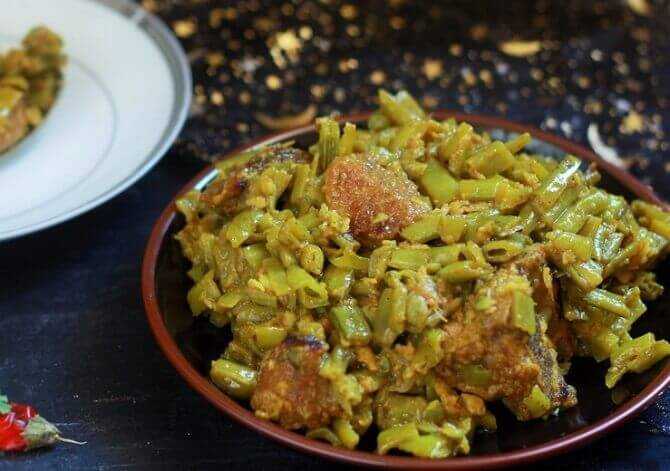 Gawar Ki Sabzi Gosht, Hyderabadi Gawar Ki Phali, Cluster Beans Mutton