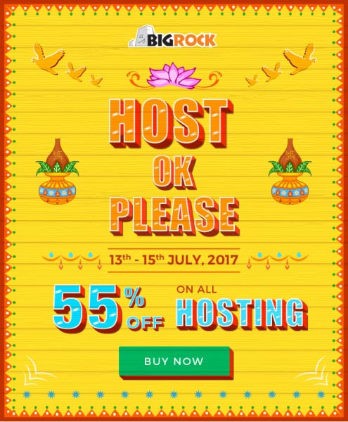 Get 55% Off On All Hosting Products From Bigrock - Bigrock Coupons And Promo Codes
