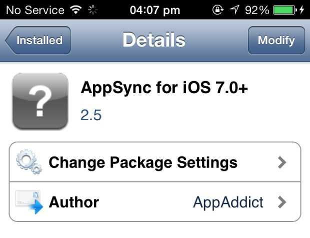 Get Appsync For IOS 7.1 For IPhone, IPad And IPod Touch