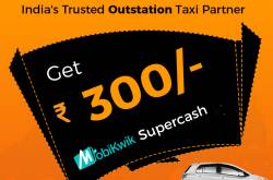 Get Flat Rs 350 Mobikwik Supercash On Booking With AHA Taxis