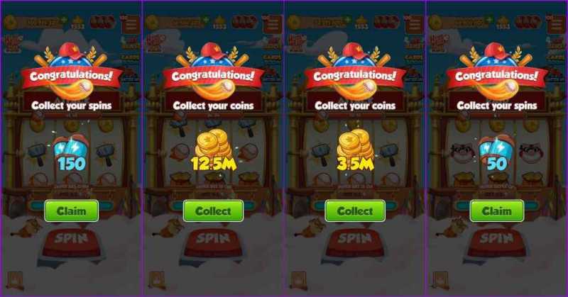 Get Free 200 Spins & Amazing Exciting Reward From Coin Master Batter Up Event - Rezor Tricks - Coin Master Free Spins Link 2019
