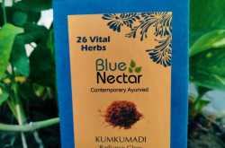 Get Glowing Skin-Review Ft.Kumkumadi Serum by Blue Nector