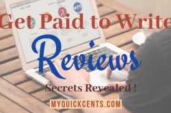 Get Paid To Write Reviews Secrets Revealed!