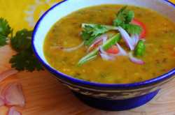 Gheza-e-shiriin: Mung Dal Soup / Green Gram Soup