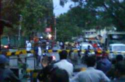 Ghorpadi railway crossing