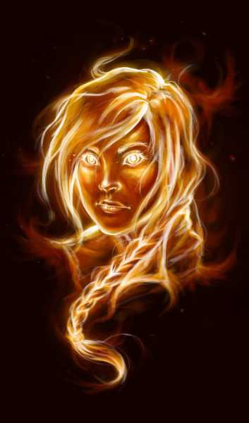Girl On Fire... Angel Of Heaven