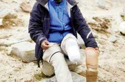 Girl who was born again on the mountain