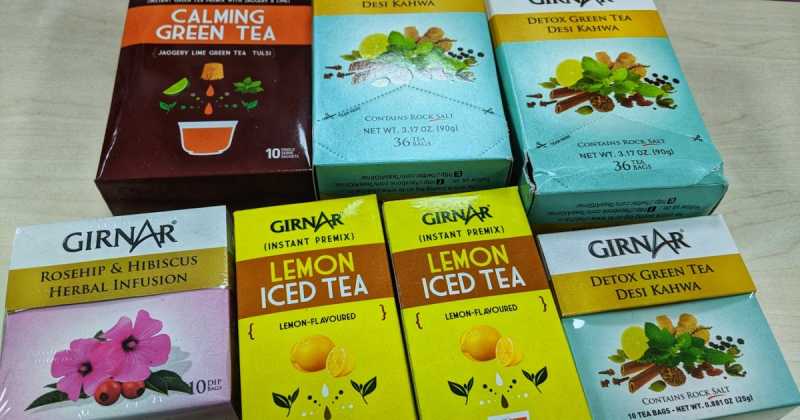 Girnar Green Tea, Instant Premix And Infusion Review