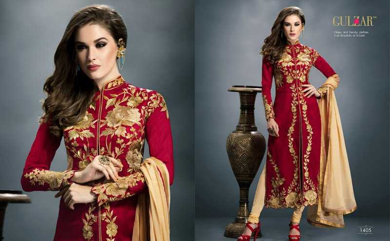 Glamzon | Party Wear And Wedding Wear Anarkali And Lehenga - GULZAR 1400 Series