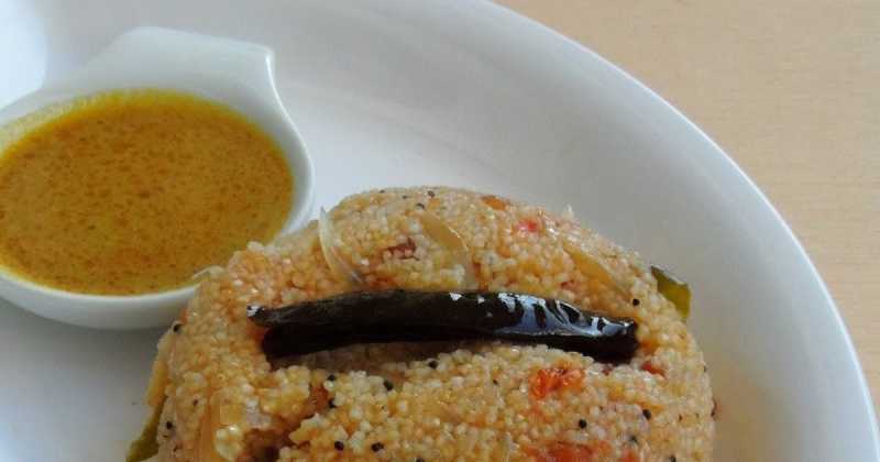 Gluten Free Jowar Rava Tomato Upma/Broken Sorghum Tomato Upma