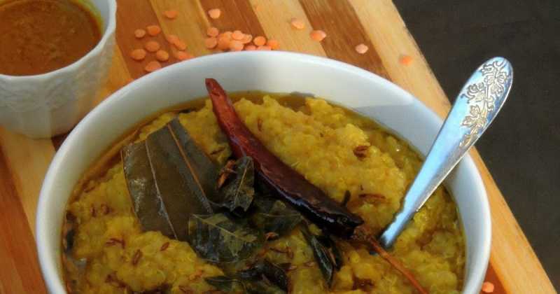 Gluten Free Masoordal Quinoa Khichdi