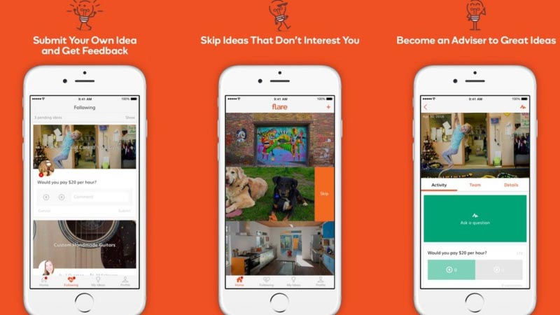 GoDaddy Flare App Could Get You Feedback On Startup Ideas