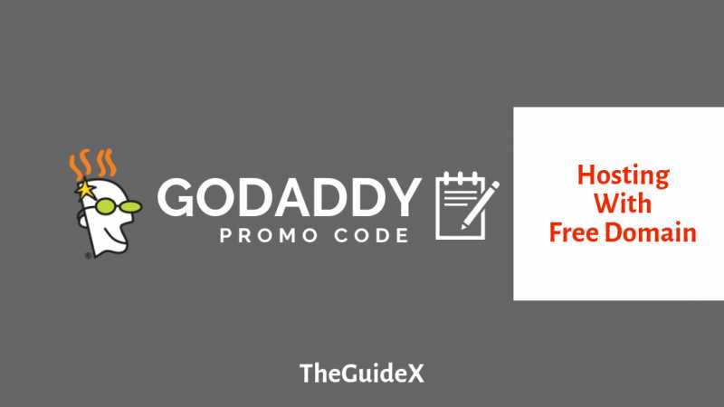 GoDaddy Promo Code - 88% OFF On Hosting With Free Domain