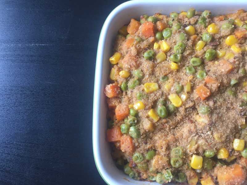 Goan Vegetable Curry With Coconut And Rice