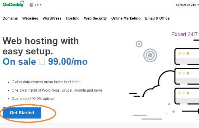 Godaddy से वेबसाइट कैसे बनाये? A To Z ब्लॉगिंग गाइड