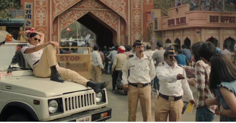 Goibibo Ad Featuring Deepika Padukone As Traffic Inspector
