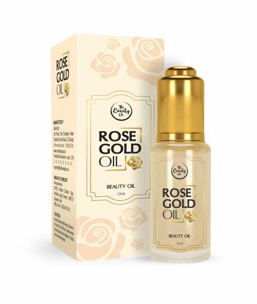 Gold It, With The Beauty Co.âs Rose Gold Beauty Oil