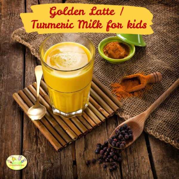 Golden Latter / Turmeric Milk For Kids