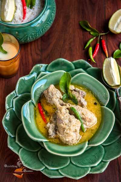 Gondhoraj Chicken | Lebu Lonka Murgi Bhajohori Manna Style - Scratching Canvas