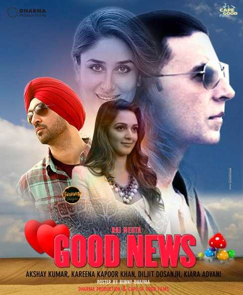 Good News 2019: Movie Full Star Cast & Crew, Wiki, Story, Release Date, Budget, Box Office Info: Kareena Kapoor, Akshay Kumar, Diljit Dosanjh