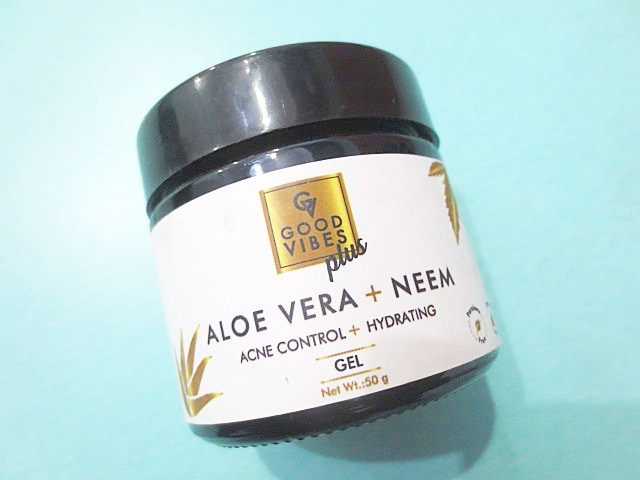 Good Vibes Aloe Vera Plus Neem Gel For Skin Review | Price, Claims