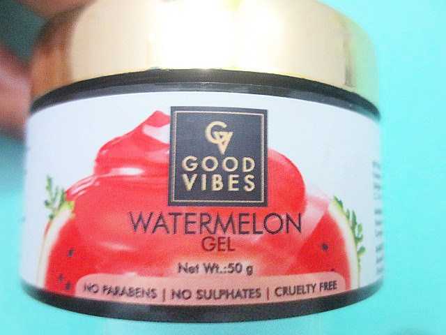 Good Vibes Watermelon Gel For Face Review | Price, Claims